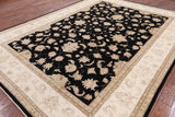 9 x 12 Black Persian Area Rug - Golden Nile