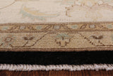 9 x 12 Black Persian Area Rug - Golden Nile