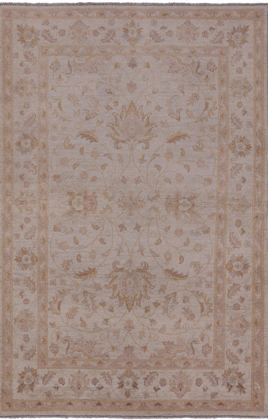 Oriental Persian Handmade Area Rug - 4' X 5' 10" - Golden Nile