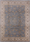 Turkish Oushak Hand Knotted Wool Rug - 9' 1" X 12' 8" - Golden Nile