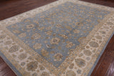 Turkish Oushak Hand Knotted Wool Rug - 9' 1" X 12' 8" - Golden Nile