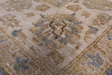 Turkish Oushak Hand Knotted Wool Rug - 9' 1" X 12' 8" - Golden Nile