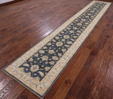 Oushak Oriental Runner Rug - 2' 9" X 15' 10" - Golden Nile