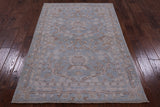 Peshawar Handmade Wool Area Rug - 4' 1" X 6' 1" - Golden Nile