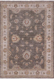 Oriental Oushak Wool Area Rug - 3' 6" X 4' 10" - Golden Nile