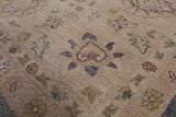 Turkish Oushak Hand Knotted Wool Rug - 8' 10" X 11' 10" - Golden Nile