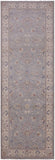 4 x 12 Runner Blue Oriental Chobi Peshawar Rug - Golden Nile