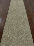 Peshawar Handmade Oriental Wool Runner 3 X 12 - Golden Nile