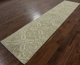 Peshawar Handmade Oriental Wool Runner 3 X 12 - Golden Nile