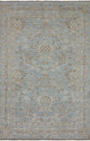 Oushak Oriental Floral Wool Area Rug 4 X 6 - Golden Nile