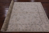 Hand Knotted Oushak Oriental Wool Area Rug - 5' X 6' 10" - Golden Nile