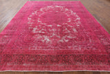 Persian Tabriz Overdyed Area Rug 10 x 13 - Golden Nile