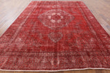 9 x 12 Persian Tabriz Overdyed Area Rug - Golden Nile