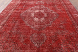 9 x 12 Persian Tabriz Overdyed Area Rug - Golden Nile