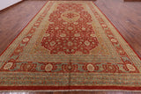 Persian Hand Knotted Area Rug - 9' 9" X 17' 6" - Golden Nile