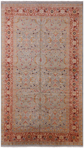 Peshawar Hand Knotted Area Rug - 10' 2" X 17' 7" - Golden Nile
