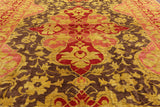 William Morris Handmade Wool Area Rug - 12' 0" X 14' 8" - Golden Nile