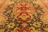 William Morris Handmade Wool Area Rug - 12' 0" X 14' 8" - Golden Nile