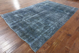 Traditional Overdyed Handmade Oriental Wool Area Rug 7 X 11 - Golden Nile