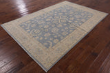 Peshawar Handmade Wool Area Rug - 6' 1" X 9' 0" - Golden Nile