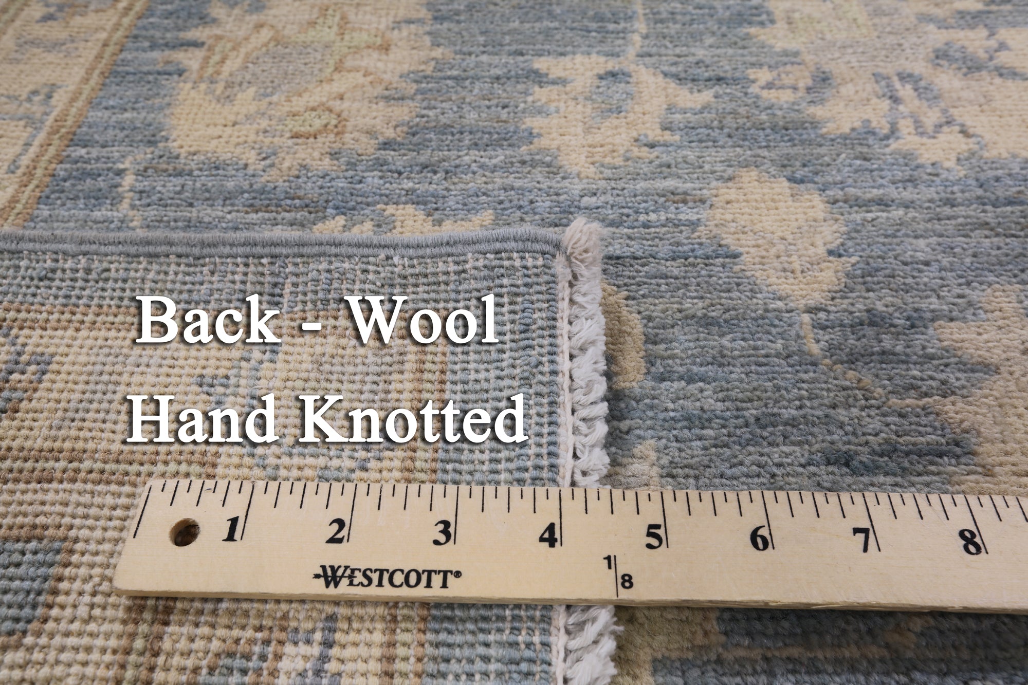Peshawar Handmade Wool Area Rug - 6' 1" X 9' 0" - Golden Nile