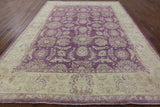 Purple Chobi Peshawar Wool Area Rug 9 X 12 - Golden Nile