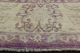 Purple Chobi Peshawar Wool Area Rug 9 X 12 - Golden Nile