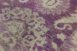 Purple Chobi Peshawar Wool Area Rug 9 X 12 - Golden Nile