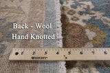 Round Oushak Handmade Wool Area Rug - 6' 1" X 6' 1" - Golden Nile