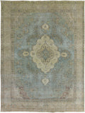 Handmade Tabriz Overdyed Wool Oriental Rug 9 X 12 - Golden Nile