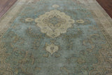 Handmade Tabriz Overdyed Wool Oriental Rug 9 X 12 - Golden Nile