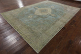 Handmade Tabriz Overdyed Wool Oriental Rug 9 X 12 - Golden Nile