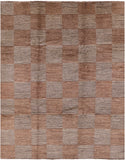 Persian Gabbeh Handmade Wool Rug - 8' 1" X 10' 3" - Golden Nile