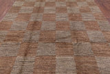 Persian Gabbeh Handmade Wool Rug - 8' 1" X 10' 3" - Golden Nile