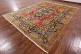 William Morris Handmade Wool Area Rug - 9' 2" X 11' 10" - Golden Nile