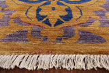 William Morris Handmade Wool Area Rug - 9' 2" X 11' 10" - Golden Nile
