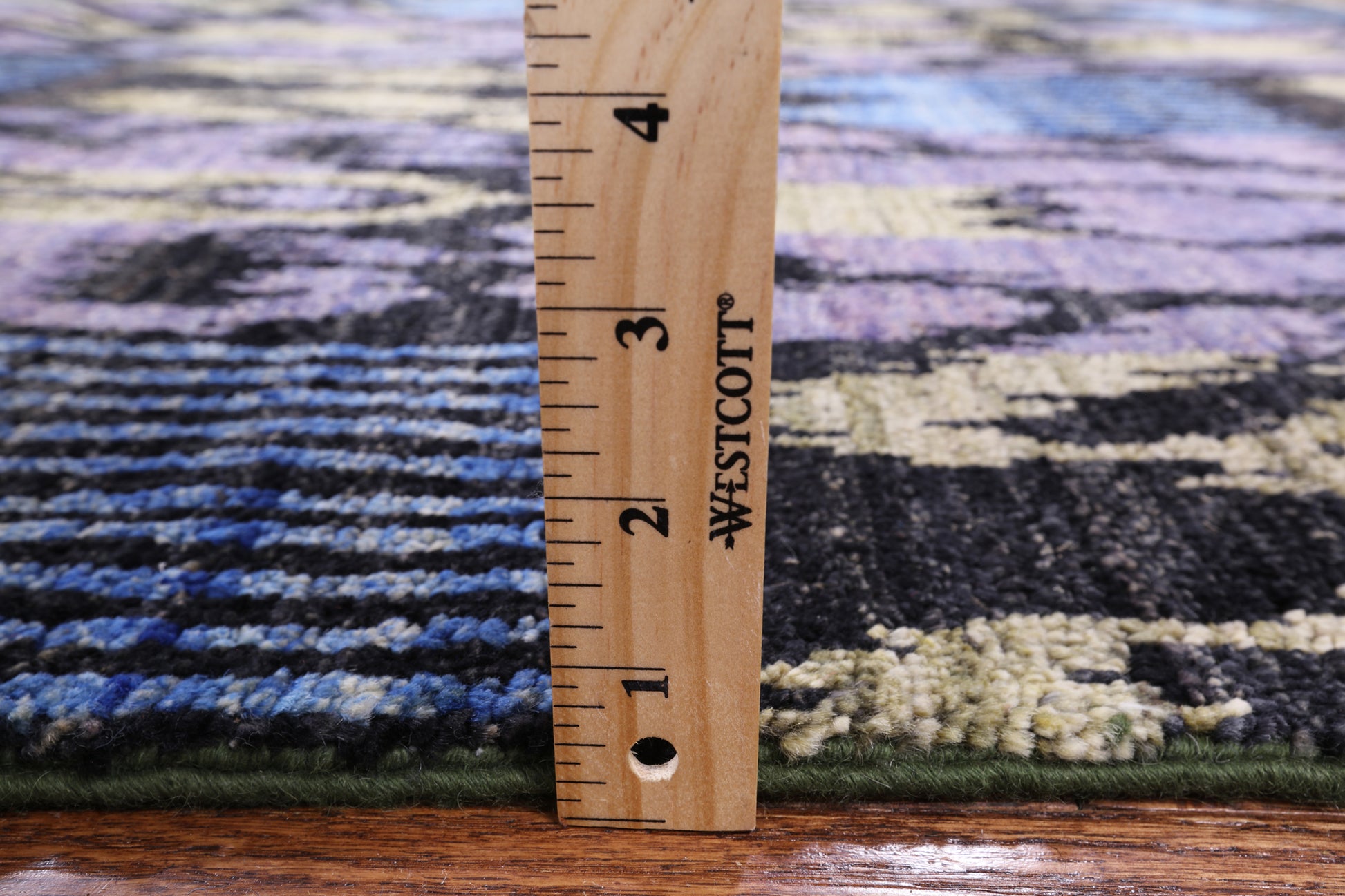 Ikat Handmade Wool Area Rug - 9' 1" X 12' 5" - Golden Nile