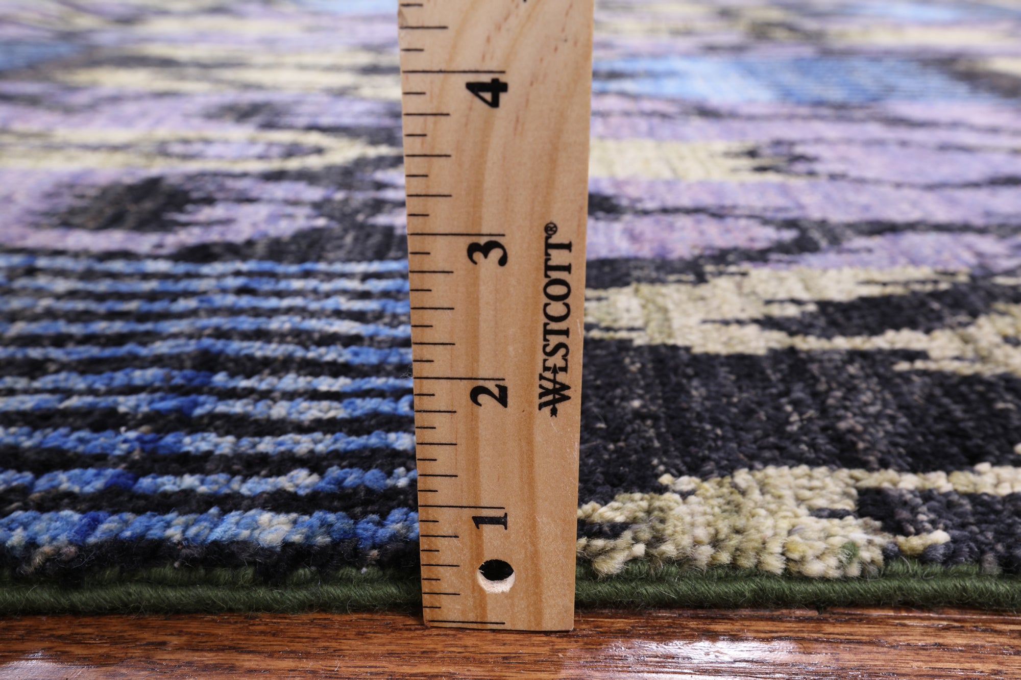 Ikat Handmade Wool Area Rug - 9' 1" X 12' 5" - Golden Nile
