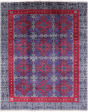 William Morris Hand Knotted Wool Area Rug - 8' 3" X 10' 1" - Golden Nile