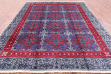 William Morris Hand Knotted Wool Area Rug - 8' 3" X 10' 1" - Golden Nile