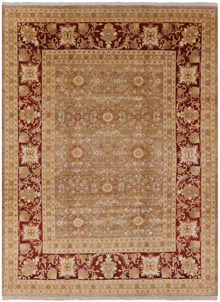 Persian Hand Knotted Area Rug - 8' 2" X 10' 2" - Golden Nile