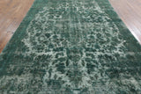 Handmade Overdyed Area Rug 8 X 11 - Golden Nile