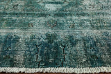 Handmade Overdyed Area Rug 8 X 11 - Golden Nile