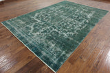 Handmade Overdyed Area Rug 8 X 11 - Golden Nile