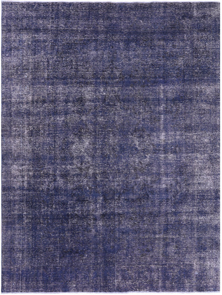 Persian Overdyed Handmade Wool Area Rug - 9' 0" X 11' 0" - Golden Nile