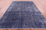 Persian Overdyed Handmade Wool Area Rug - 9' 0" X 11' 0" - Golden Nile
