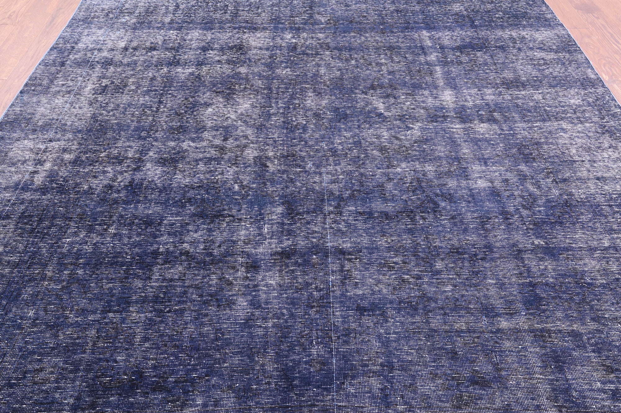 Persian Overdyed Handmade Wool Area Rug - 9' 0" X 11' 0" - Golden Nile