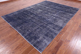 Persian Overdyed Handmade Wool Area Rug - 9' 0" X 11' 0" - Golden Nile