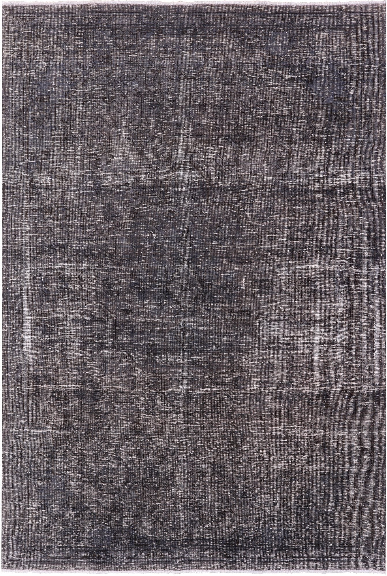 Persian Overdyed Handmade Wool Area Rug - 6' 7" X 9' 9" - Golden Nile