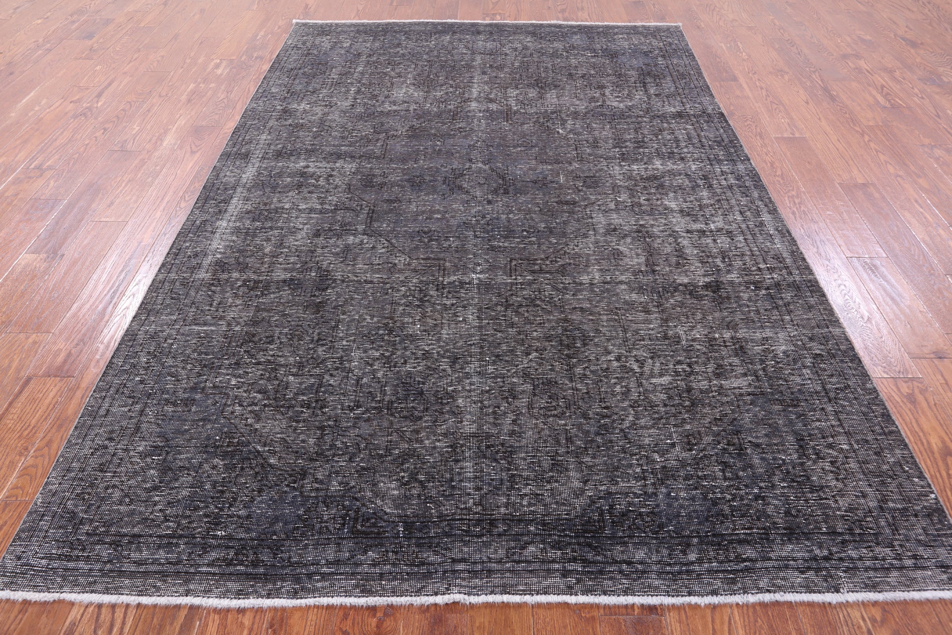 Persian Overdyed Handmade Wool Area Rug - 6' 7" X 9' 9" - Golden Nile